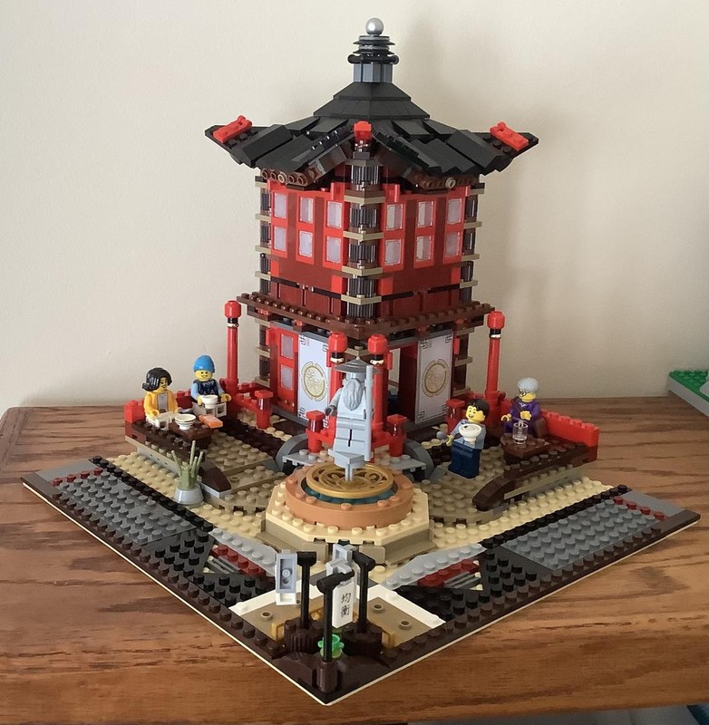 Lego 70751 Modular Temple of Airjitzu