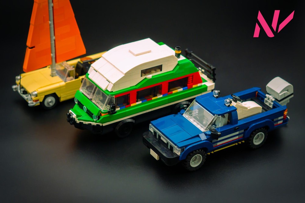 Lego Top Gear amphibious cars challenge bundle