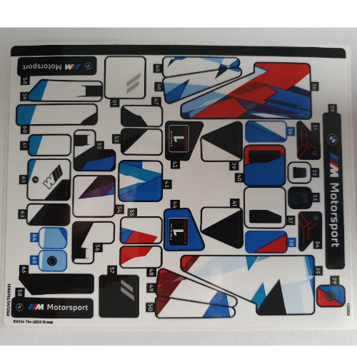 Lego Sticker Sheet 2 for Set 76922-1
