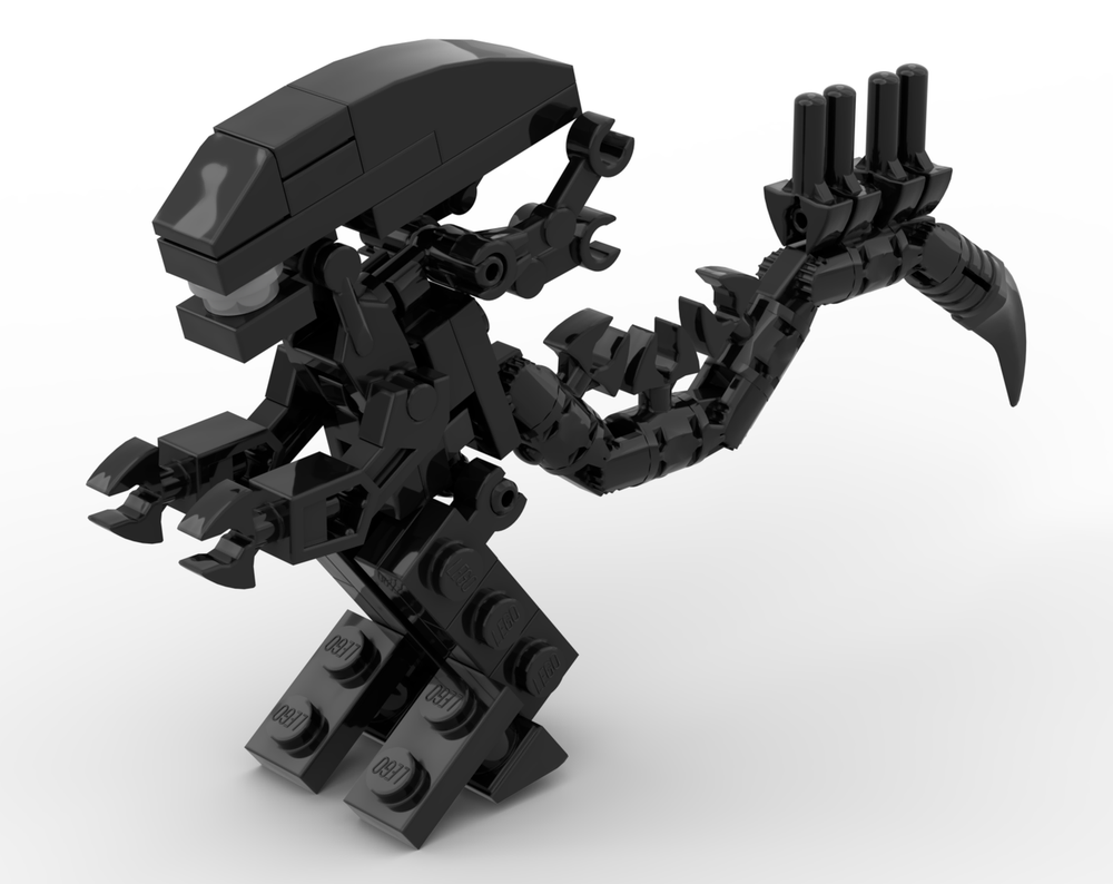 Lego Aliens - Xenomorph - Minifig Scale