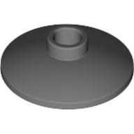Lego Dish 2 x 2 Inverted [Radar] / Chrome Silver