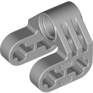 Lego Technic Axle and Pin Connector Perpendicular Split / Light Bluish Gray