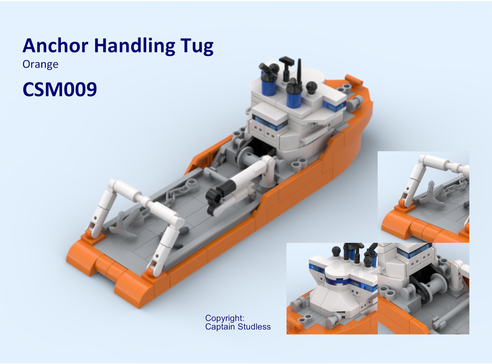 Lego Anchor Handling Tug - CSM009