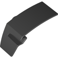 Lego Technic Panel Car Mudguard Left / Black