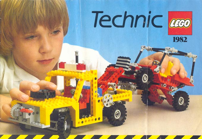 Lego 1982 Medium Technic German (93310-D)