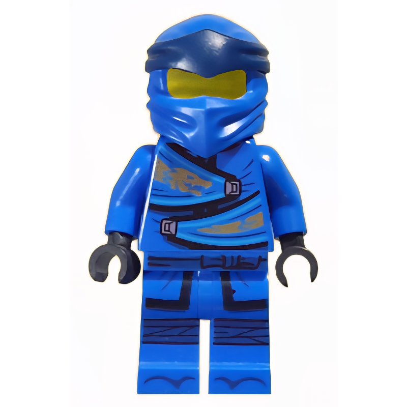 Lego Jay with Plain Trans-Yellow Head