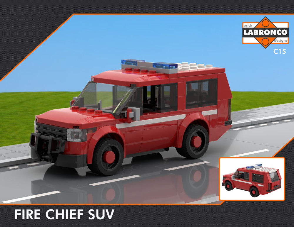 Lego C15 - Fire Chief SUV