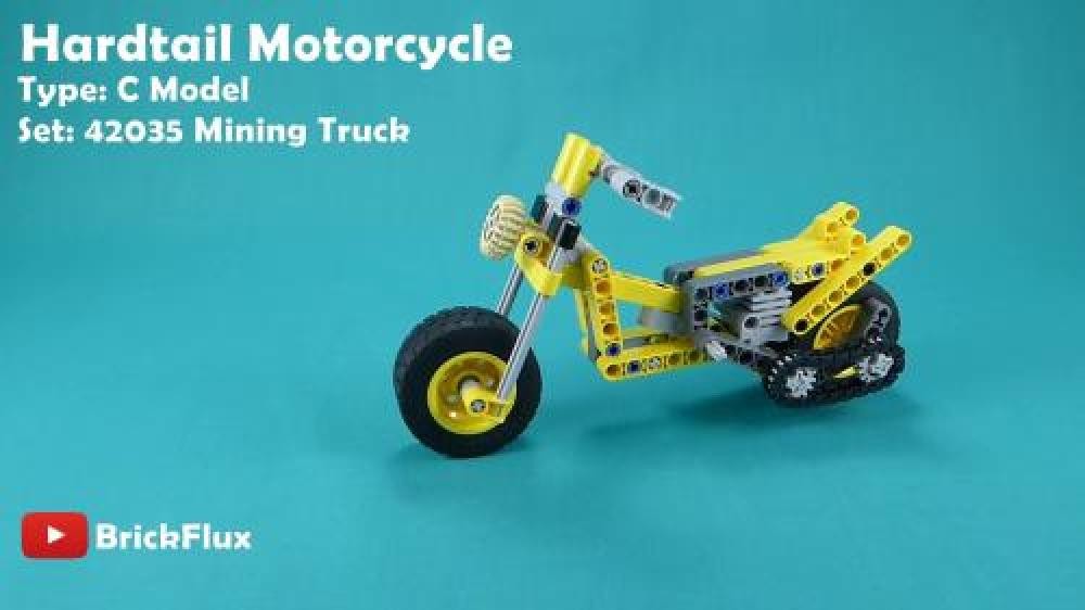 Lego Hardtail Motorcycle 42035 C Model