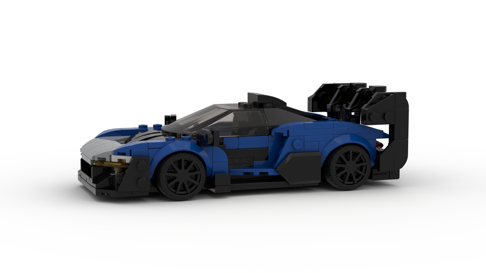 Lego McLaren Senna GTR - Blue and Grey (Richard Mille)