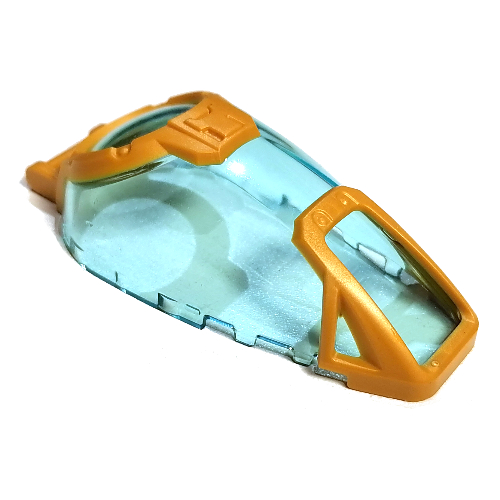 Lego Windscreen with Pearl Gold Frame Mold
