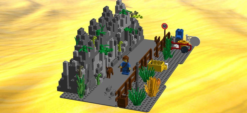 Lego Fallout Diorama
