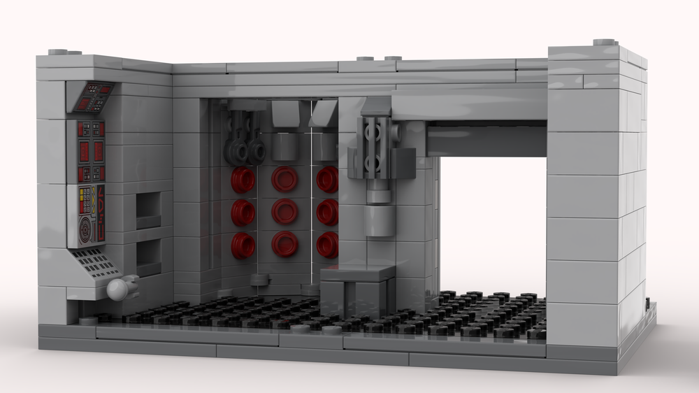 Lego Death Star C3PO escape and Knock