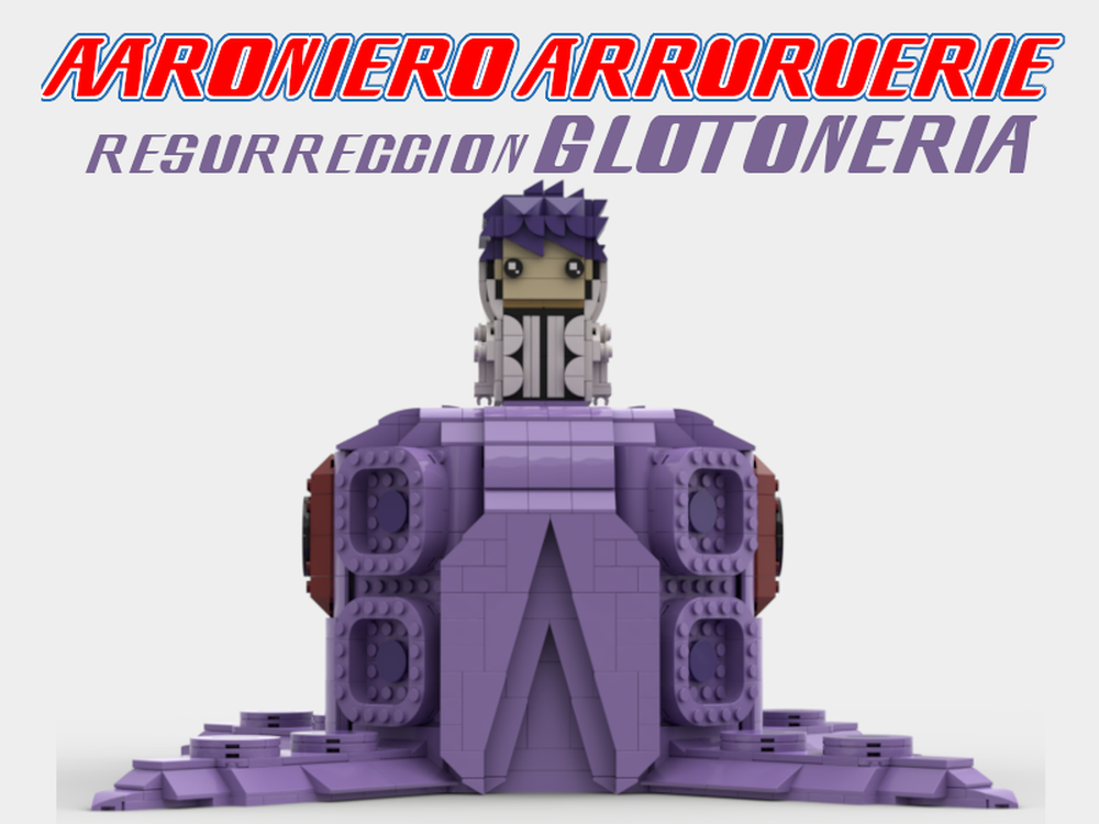 Lego Aaroniero Arruruerie Glotoneria - Bleach | Brickheadz