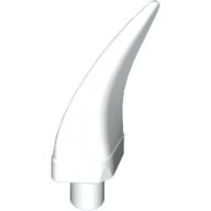 Lego Animal Body Part, Barb / Claw / Tooth / Talon / Horn, Medium / White