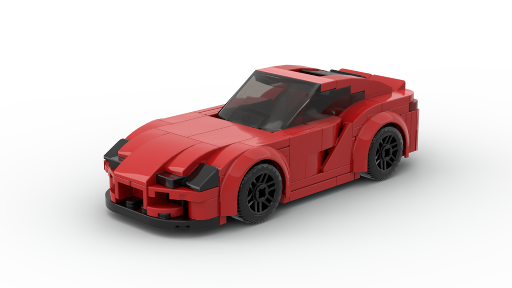 Lego Toyota GR Supra V2 (6wide)