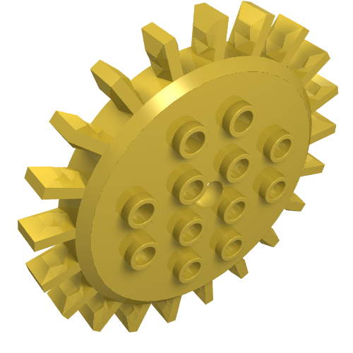 Lego Gear Samsonite 21 Tooth / Yellow