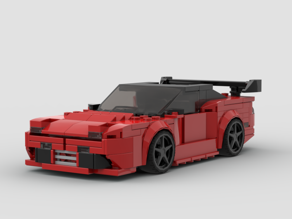 Lego 180SX TYPE X 8 WIDE SPEED CHAMPIONS