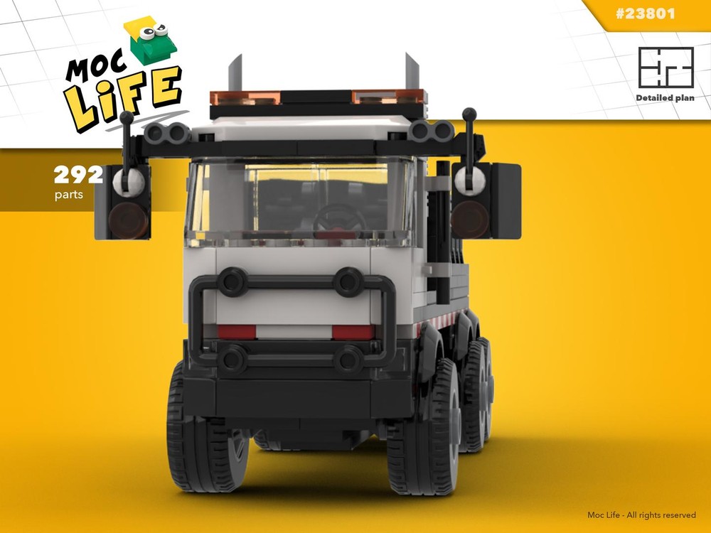 Lego Truck with lift container