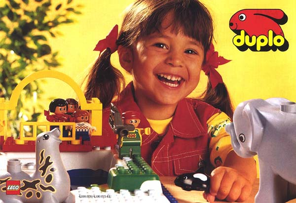 Lego 1995 Medium Duplo European (4.100.020/4.100.021-EU)