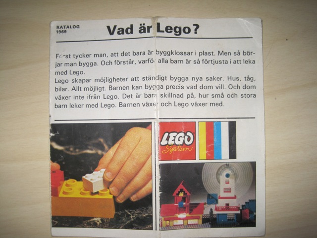 Lego 1969 Large Swedish (3351-Sv)