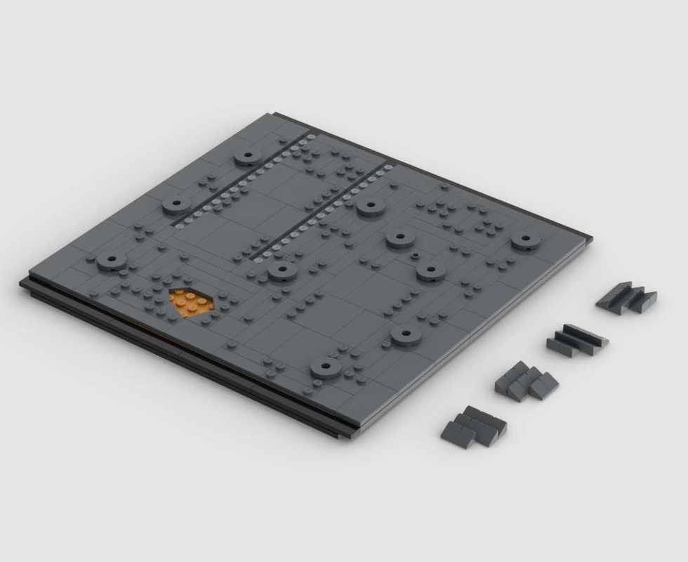 Lego Moon Base Plate