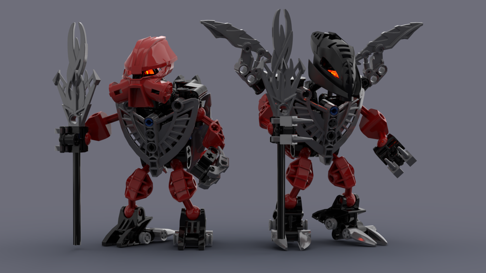 Lego Bionicle-Turaga Dume/Makuta Teridax (Transformable model)