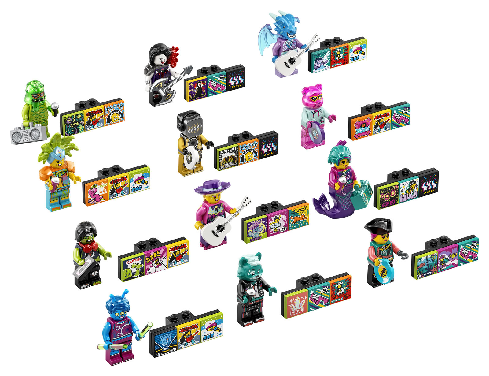 Lego Bandmates  Series 2 - Complete