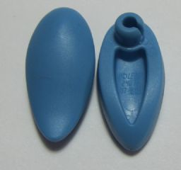 Lego Arm Shark Fin / Penguin Flipper / Medium Blue