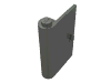 Lego Door 1 x 3 x 4 Left / Dark Bluish Gray