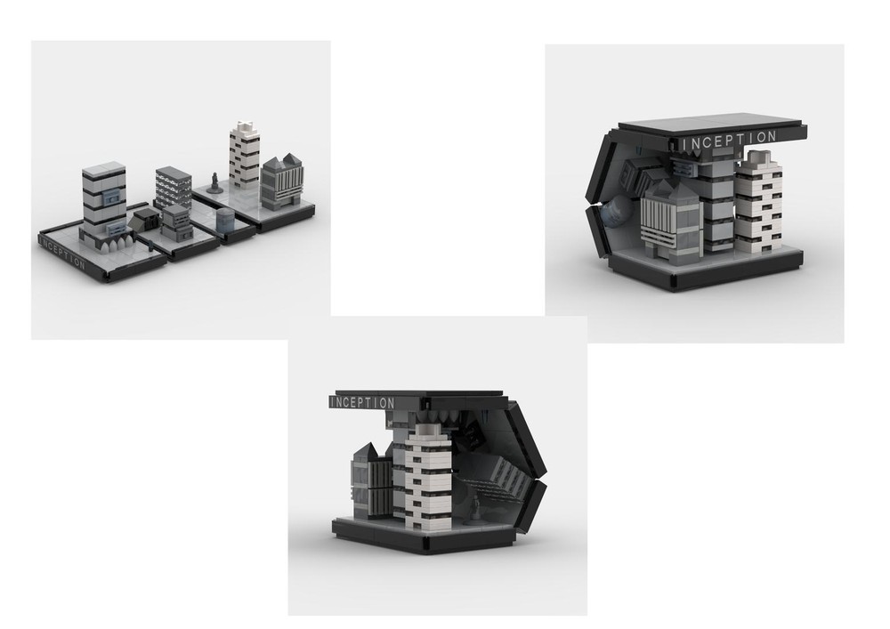 Lego Inception Skyscrapers
