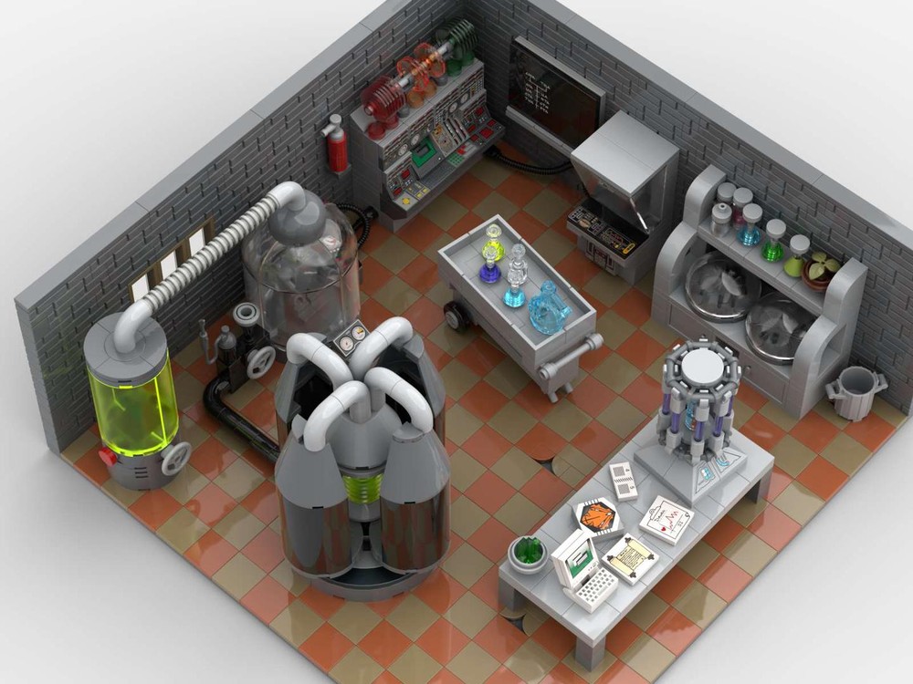 Lego SciFi Laboratory