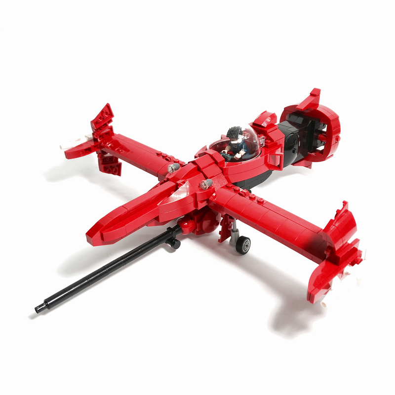 Lego Swordfish II Minifigure-scale Model