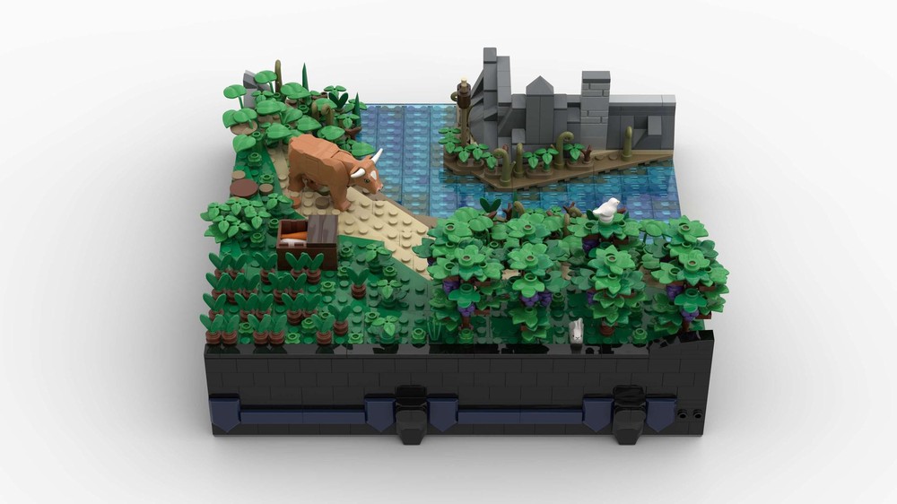 Lego B4 - Shore & Landscape for my medieval castle
