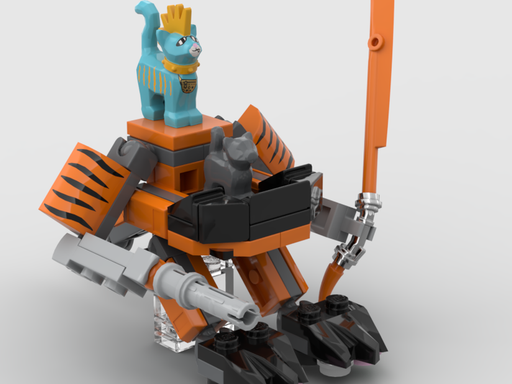Lego cat mech tig03