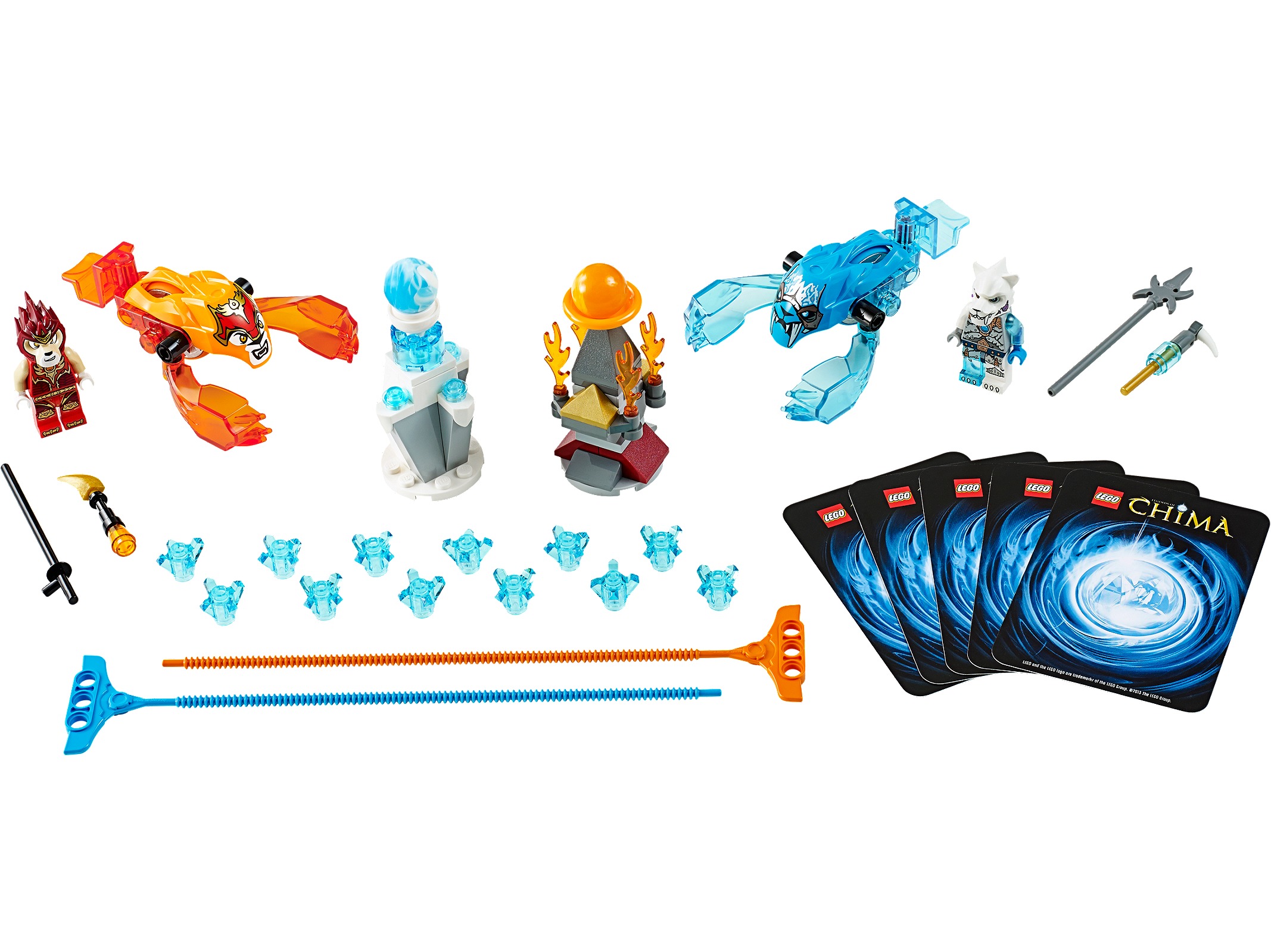 Lego Fire vs. Ice