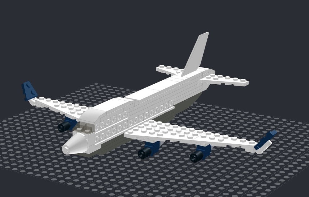Lego Mini Lego Boeing 747-400