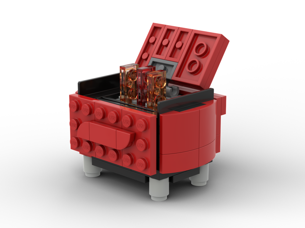 Lego Dumpster Fire