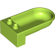 Lego Duplo Bathtub / Lime