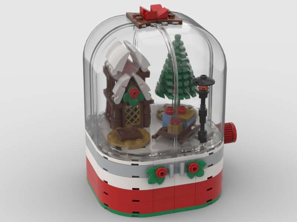 Lego Christmas Globe