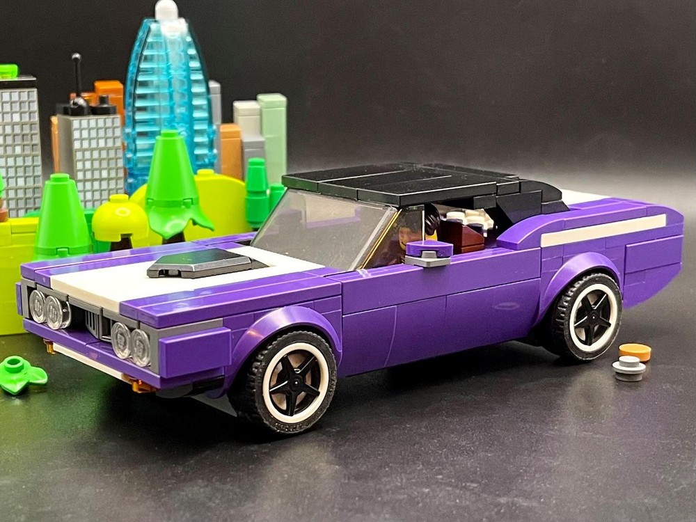 Lego Founder's Rock Hemi Cuda - Dark Purple
