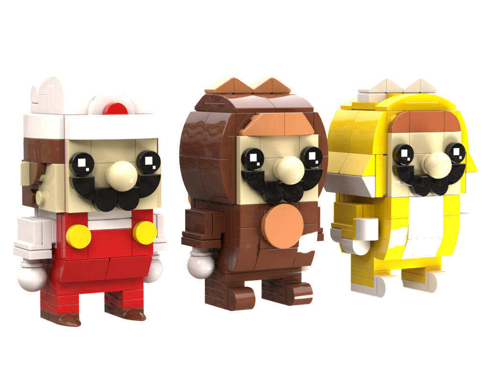 Lego Mario Powerups Brickheadz