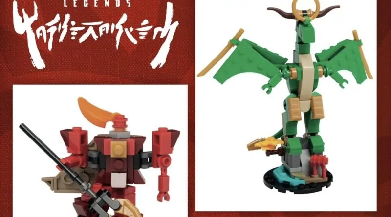 Lego Guardian Dragon & Fire Mech