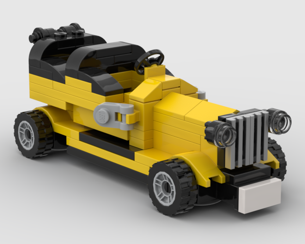 Lego 3rd Doctor's Car