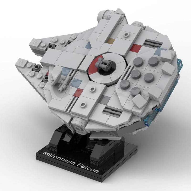 Lego Micro Millennium-Falcon Display Set