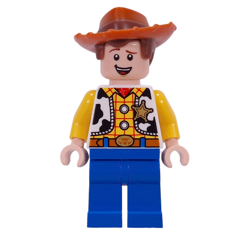Lego Woody, Happy, Plain Legs
