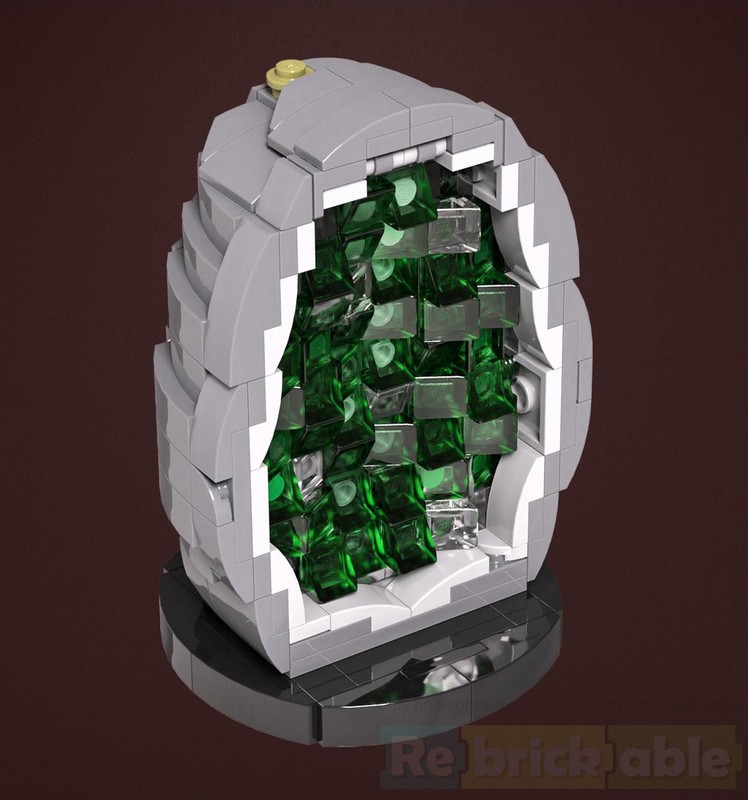 Lego Green Geode