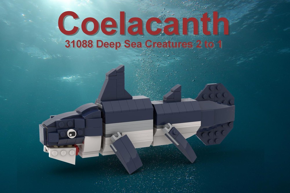 Lego Coelacanth 31088 2 to 1