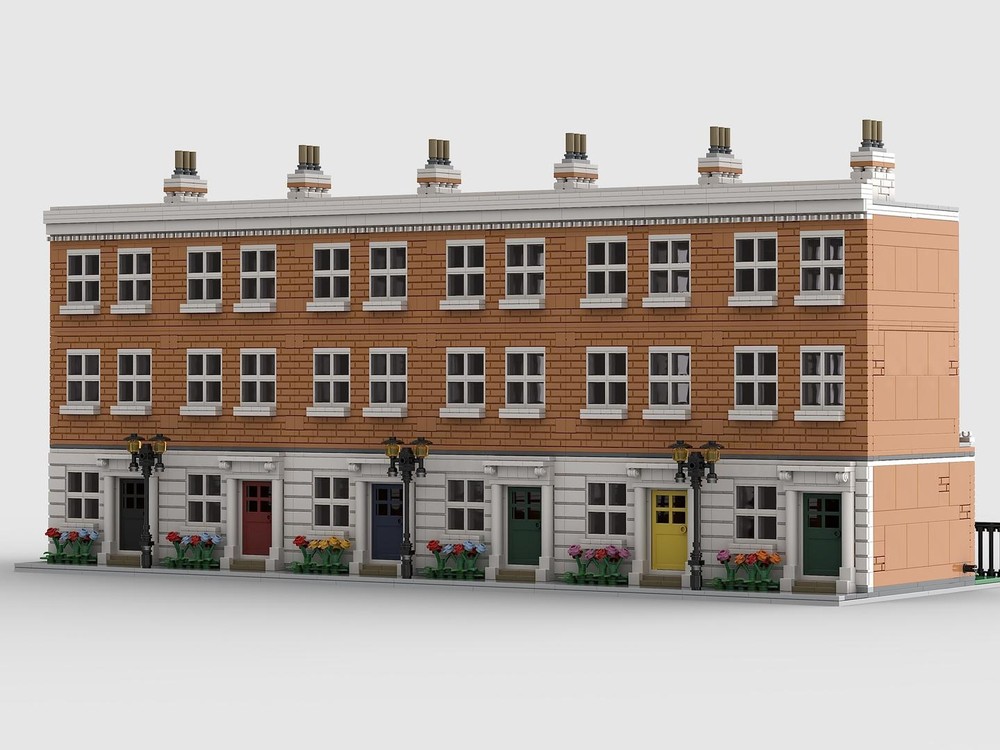 Lego Georgian Terrace House