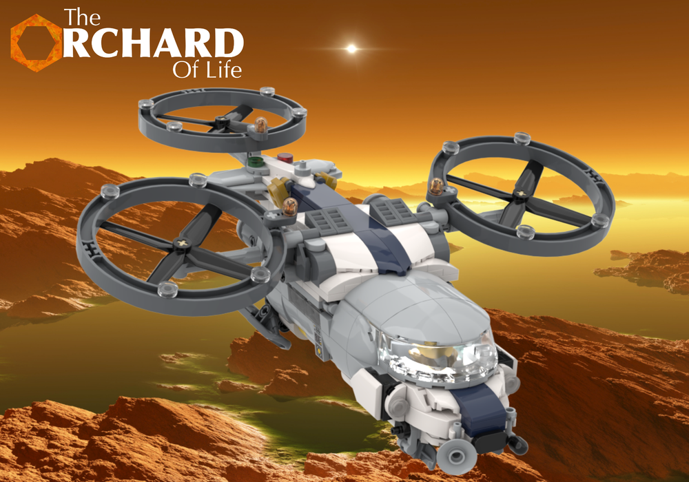 Lego Cormorant Rotocopter (Titan Configuration)