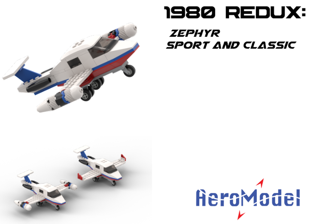 Lego 1980's Redux: Zephyr Classic/Sport (RU-1)